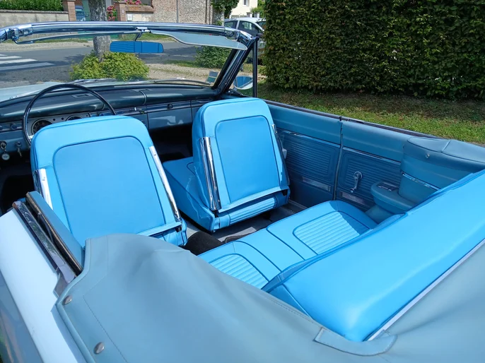Arrière dossier siège avant -en 3 couleurs -  Chrysler Plymouth 1965