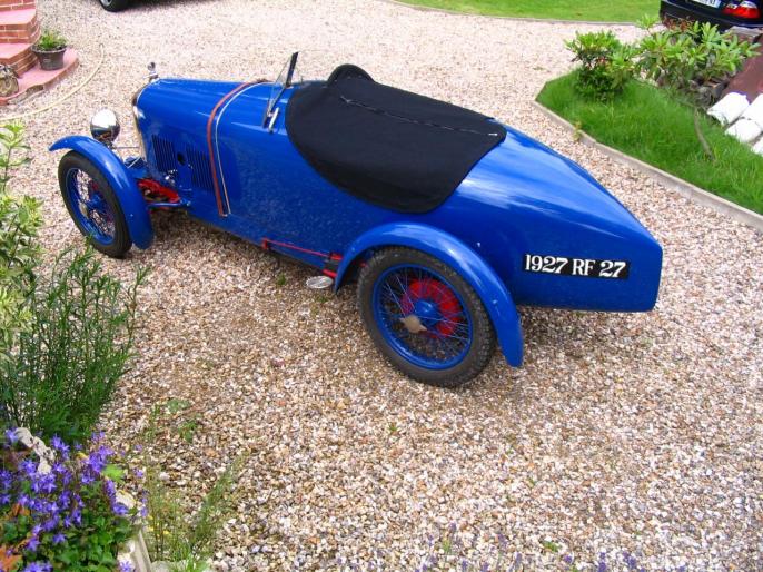 Couvre-tonneau Amilcar 1927