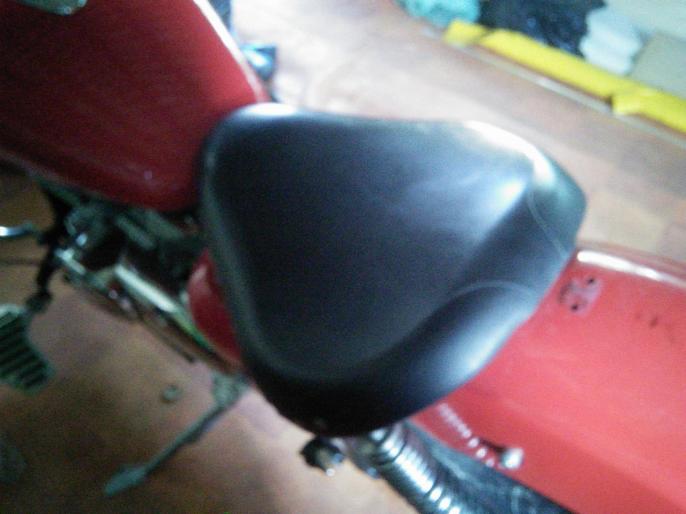 Selle DragStar 125 avant modification